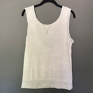 Fabletics jersey tank small Women's Gray Sleeveless Top